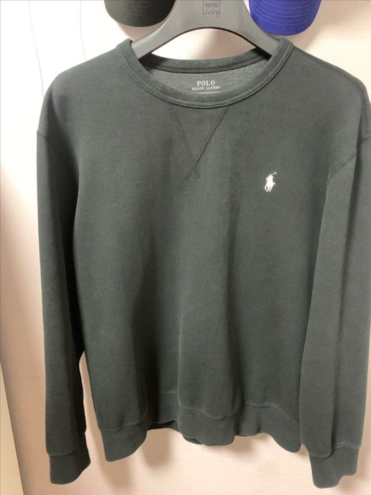 폴로 블랙 맨투맨--2