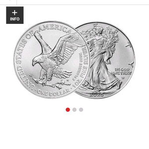 미국 이글 은화 튜브