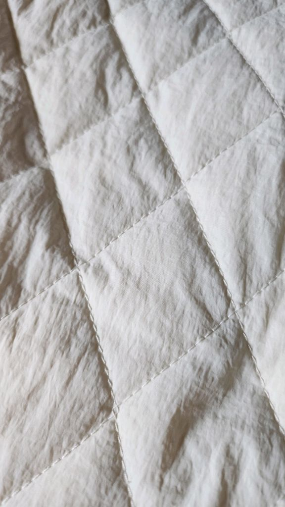 밴딩롱퀼팅 패딩스커트--5