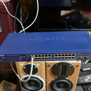 넷기어 GS724T 기가 24포트 광SFP2포트 허브