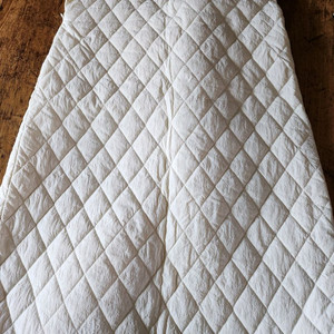 밴딩롱퀼팅 패딩스커트