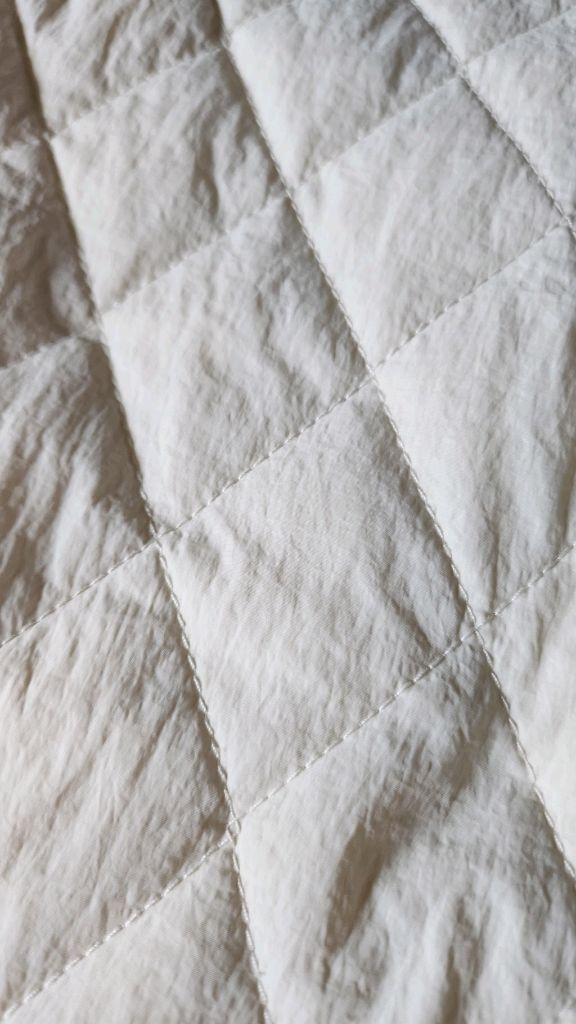 밴딩롱퀼팅 패딩스커트--2