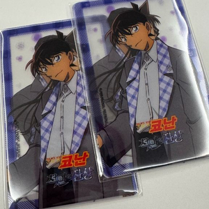 명탐정코난 척안의잔상 투명 포토 카드 3종