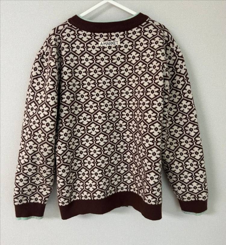 A MARKET 니트 가디건 반바지 세트 키즈xl--1