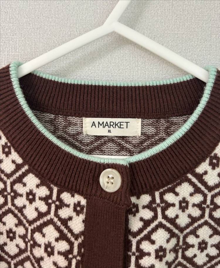 A MARKET 니트 가디건 반바지 세트 키즈xl--2