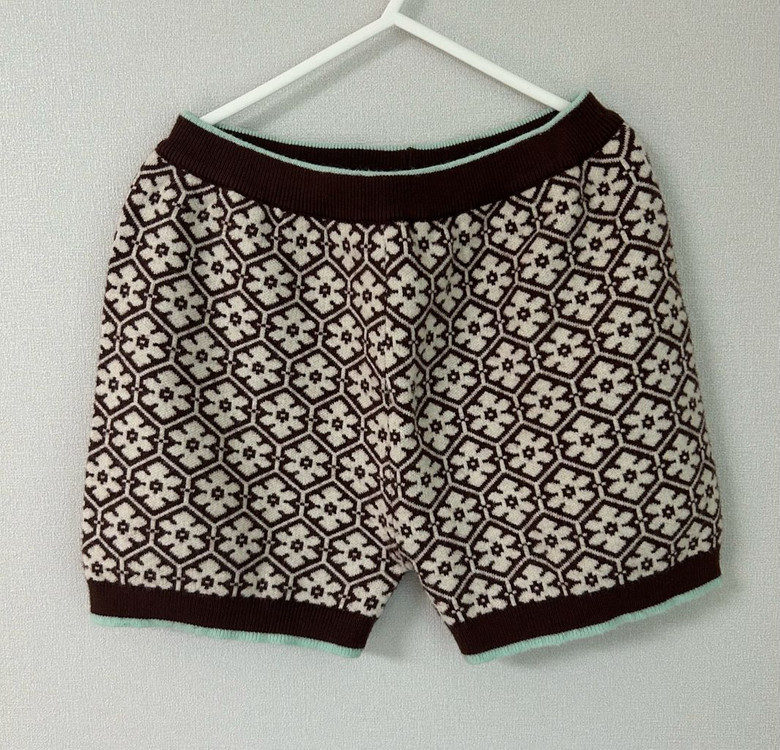 A MARKET 니트 가디건 반바지 세트 키즈xl--3