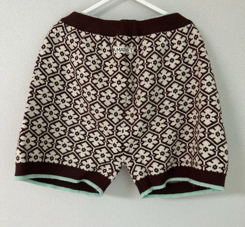 A MARKET 니트 가디건 반바지 세트 키즈xl--4