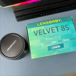 캐논 렌즈베이비 85mm F1.8 벨벳 렌즈 이미지