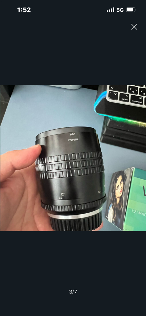 캐논 렌즈베이비 85mm F1.8 벨벳 렌즈 이미지