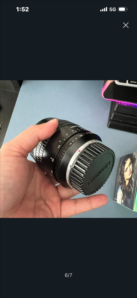 캐논 렌즈베이비 85mm F1.8 벨벳 렌즈 이미지