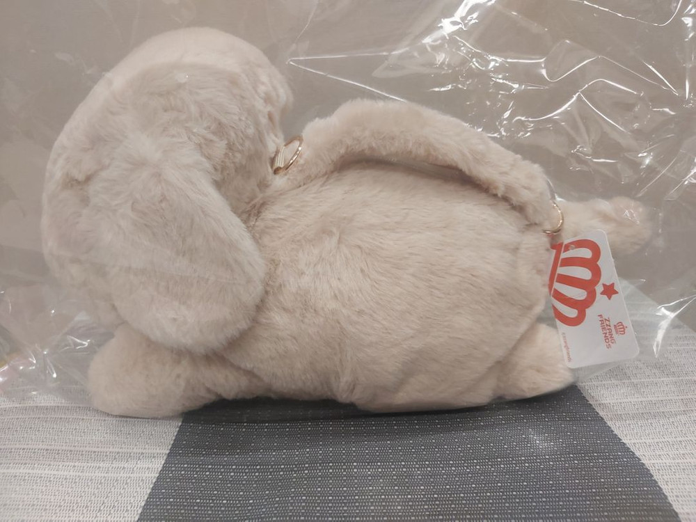 짱정품)둥글퍼피봉제인형 크로스백 미개봉--7