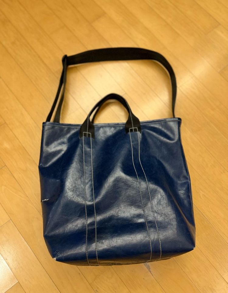 [프라이탁] 밥, BOB (다크블루/옐로우 포인트)--2