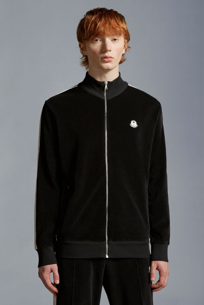 정품 몽클레어 x 팜엔젤스 로고 벨벳 자켓 이미지