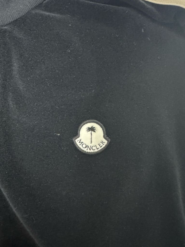 정품 몽클레어 x 팜엔젤스 로고 벨벳 자켓 이미지