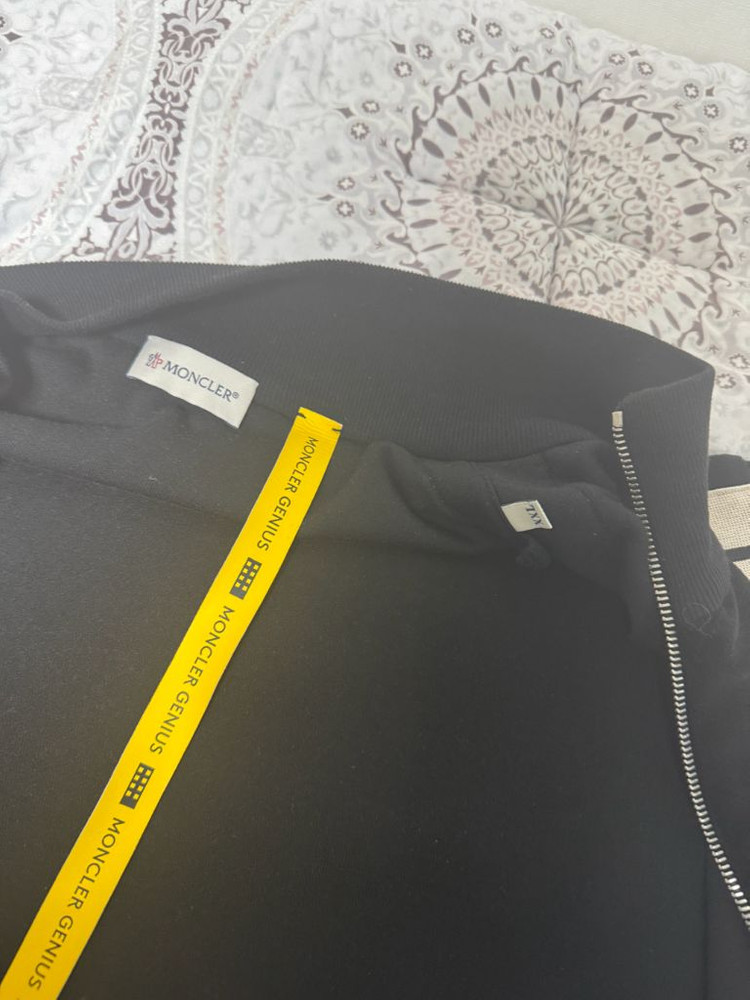 정품 몽클레어 x 팜엔젤스 로고 벨벳 자켓 이미지