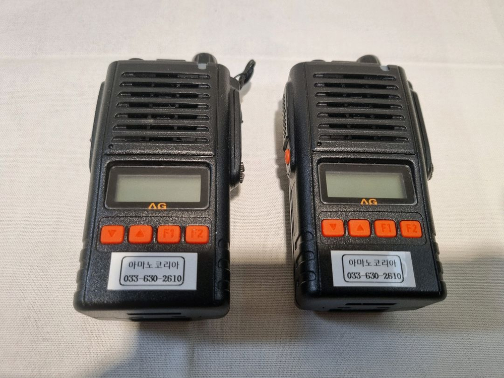 에어텍 AG-400 무전기 세트 ( 무전기 2대 ) 이미지