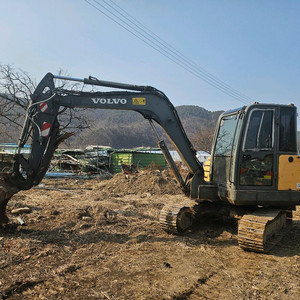 볼보 02 굴삭기 포크레인 ec55c 이미지