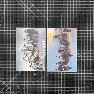 세븐틴 단체 고맙다 홈 키노 포카 엽서 이미지