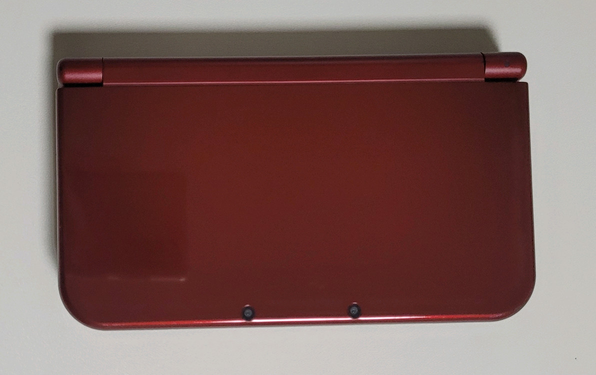뉴 new 닌텐도 3ds xl 뉴큰다수 메탈릭 레드--1