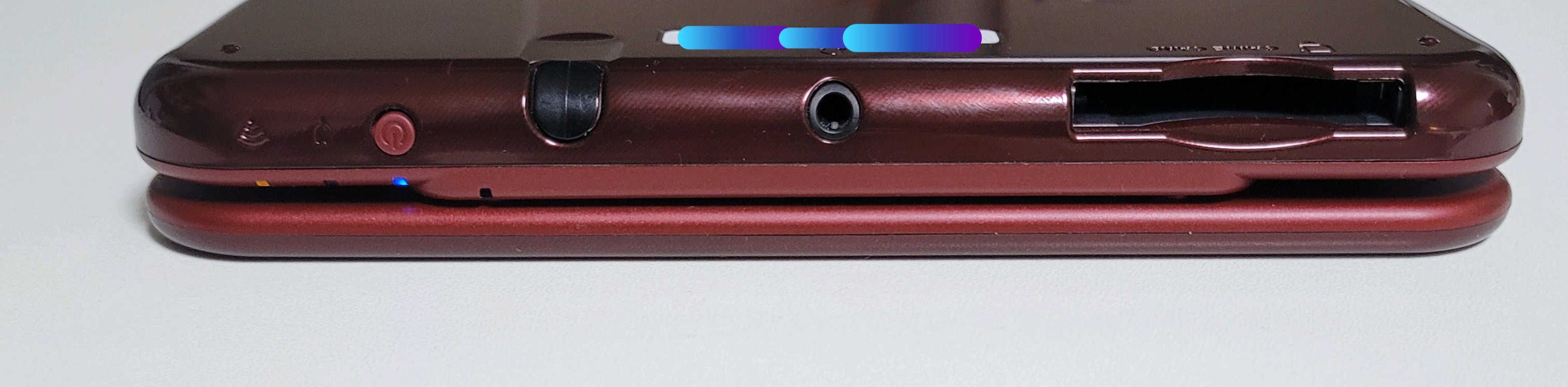 뉴 new 닌텐도 3ds xl 뉴큰다수 메탈릭 레드--5