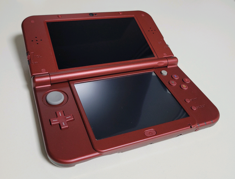뉴 new 닌텐도 3ds xl 뉴큰다수 메탈릭 레드--7