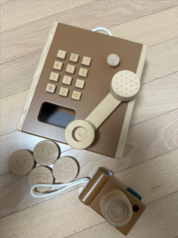 유아 감성 우드 장난감--1