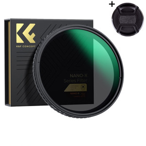 K&F Concept 82mm NANO-X ND2-32 가변 ND 필터 (캡포함) (새상품) 8K AGC Glass