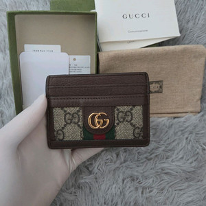 [정품] 구찌 오피디아 GG 카드지갑 풀구성
