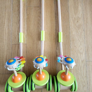 푸시푸시 레인보우 원목걸음마보조기 아이장난감