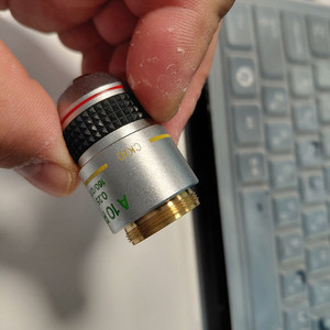 OLYMPUS A10PL 올림푸스 현미경 위상차 대물렌즈 A+급 이미지