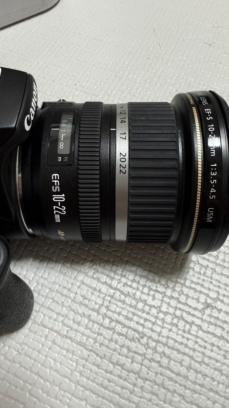 DSLR 카메라 + 10-22mm 렌즈 세트 이미지