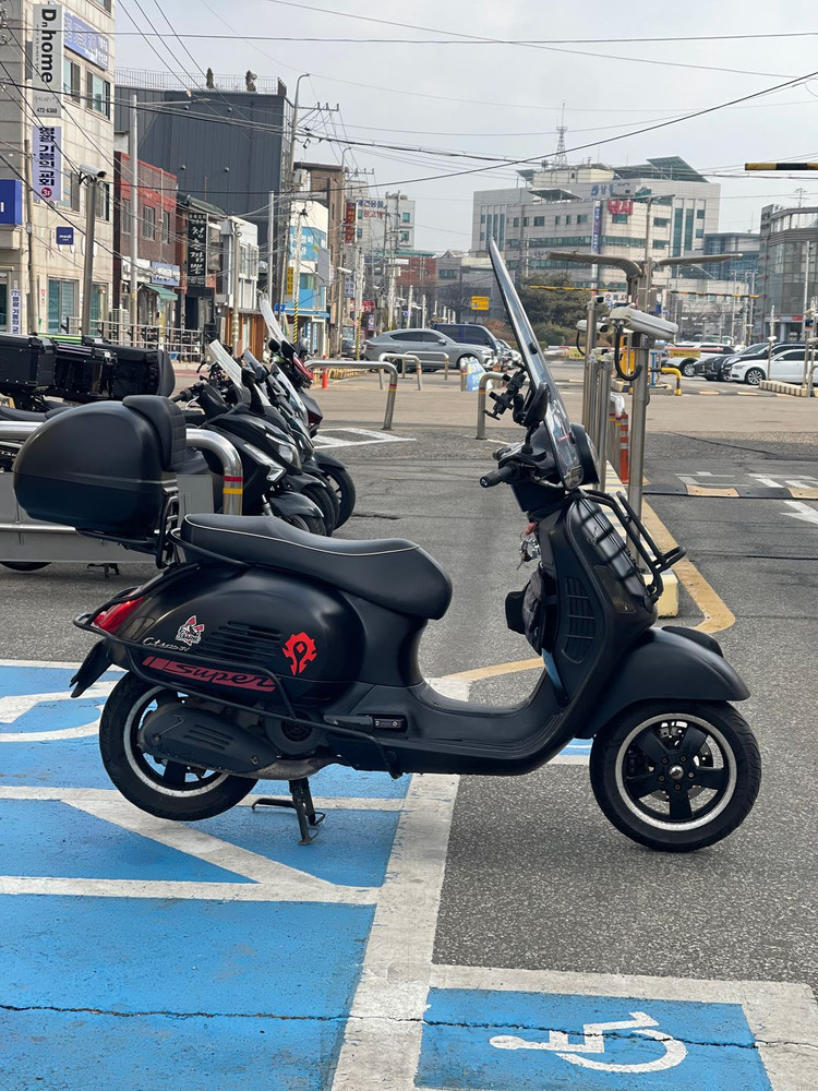 베스파GTS125 17년식 2.3만Km 최상의컨디션 실물깡패! 판매합니다--3