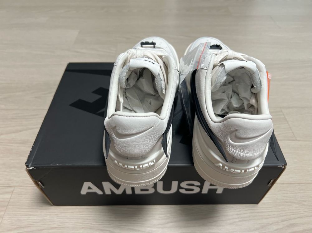 나이키 X 앰부쉬 에어포스 1 로우 화이트 260 판매--2