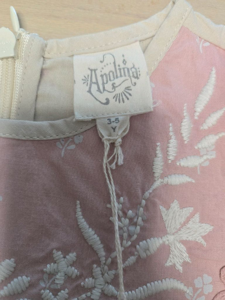 아폴리나 핑크노마 점프수트 3-5Y 새상품 이미지