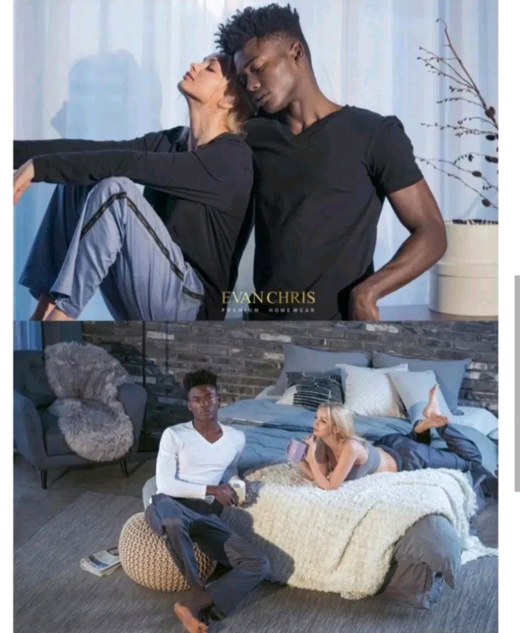 2개 에반크리스 홈웨어 바지 새상품--1