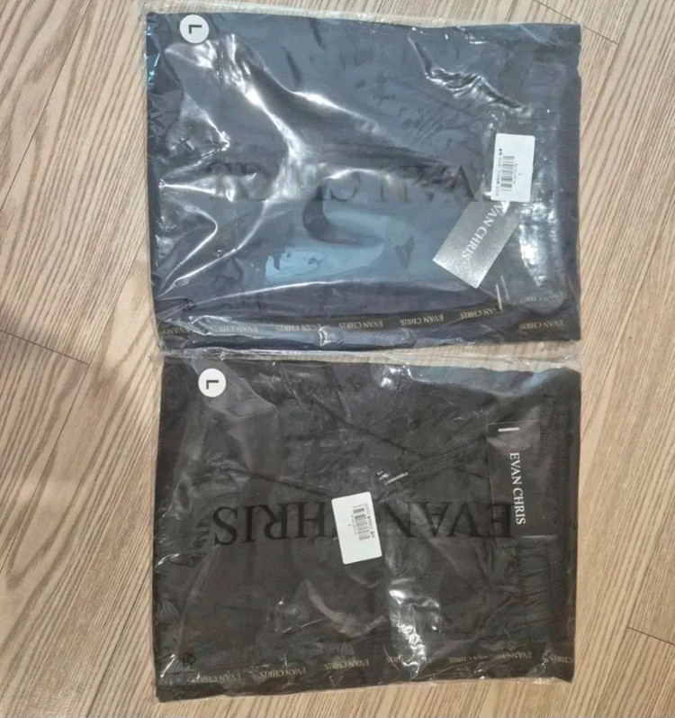 2개 에반크리스 홈웨어 바지 새상품--9