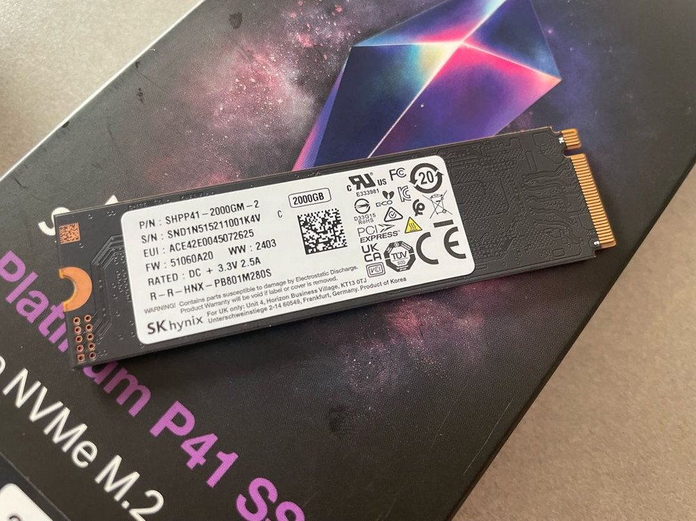 SK 하이닉스 P41 NVMe 2TB 2테라 택포--1