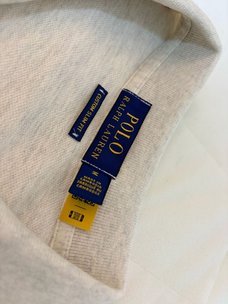 신형 폴로 랄프로렌 코튼 폴로셔츠 커스텀슬림핏 M(100)오트밀컬러 새것--8