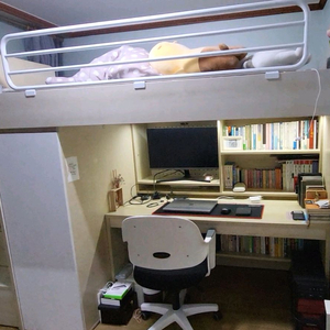 꿈꾸는요셉 이큐 옷장형 수납계단 철제가드 벙커침대