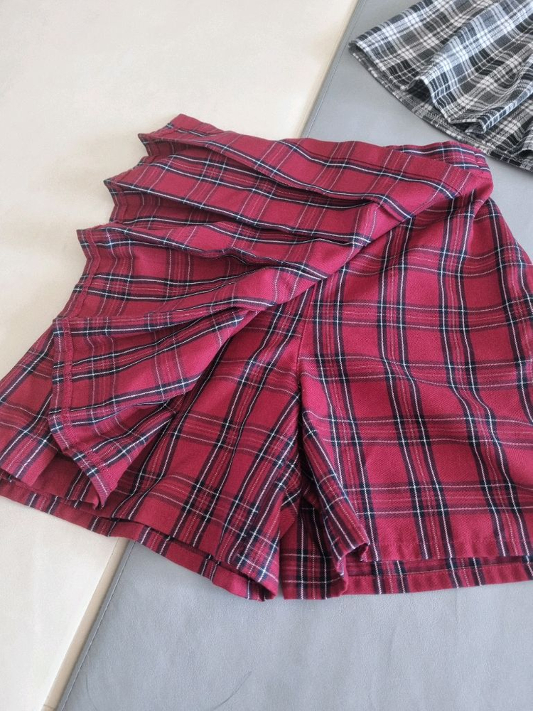 여아 플리츠 스커트 치마 (140~150)--4