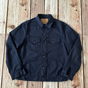 스탠다드 캘리포니아 트럭커 자켓 42사이즈 네이비 색상