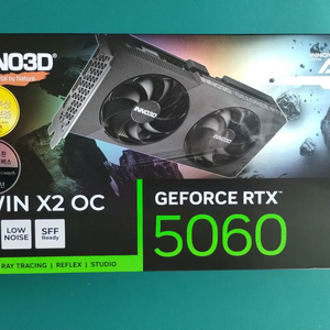 INNO3D 지포스 RTX 5060 OC V2 그래픽카드 미개봉 이미지