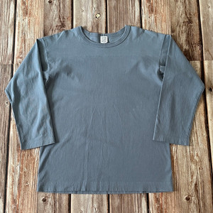 아본타지 7부 풋볼 티셔츠 블루 그레이 색상 M 사이즈