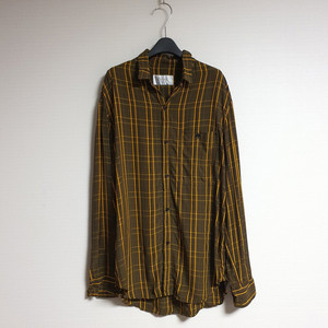 타임 옴므 TIME 체크 셔츠 95 사이즈 이미지