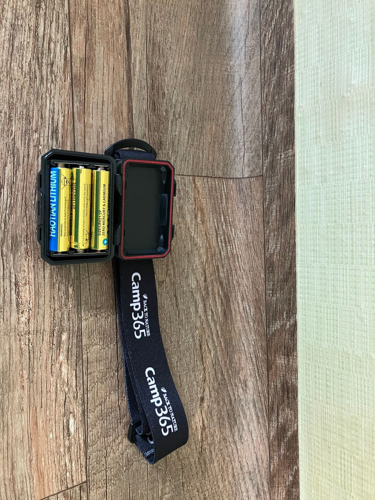 헤드랜턴 건전지 타입 LED 처분합니다--2