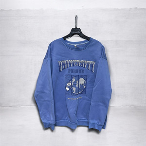 블루 맨투맨 도톰한편 m 팔아요!!