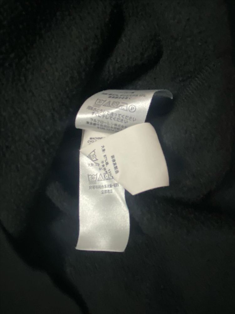 남성 폴로 기모 맨투맨 블랙 XL 사이즈 Polo Ralph Lauren 긴팔 셔츠--3