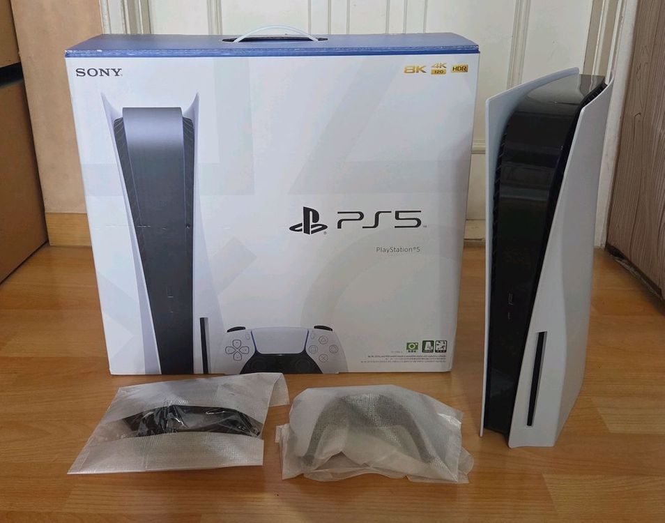 플스 PS5 디스크 풀박스+케이스--5