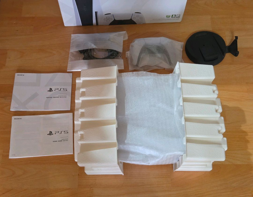 플스 PS5 디스크 풀박스+케이스--6
