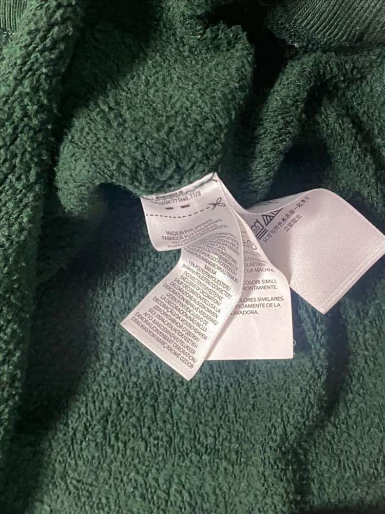 남성 폴로 기모 맨투맨 그린색 XL 사이즈 Polo Ralph Lauren 긴팔 셔츠--3